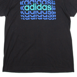 ADIDAS Mens T-Shirt Black M