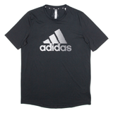 ADIDAS Mens T-Shirt Black M