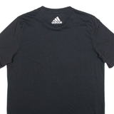 ADIDAS Mens T-Shirt Black M