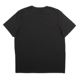 Skull Print Mens T-Shirt Black L