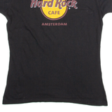 HARD ROCK CAFE Amsterdam Womens T-Shirt Black M
