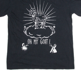 INNIORANZA Mens T-Shirt Black L