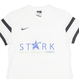 NIKE Mens T-Shirt White V-Neck M