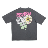 REVIEW Womens T-Shirt Grey 2XL