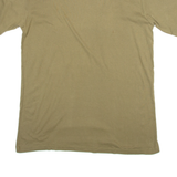 Mens T-Shirt Brown L