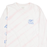 VANS Premium Womens T-Shirt Pink Long Sleeve 90s M