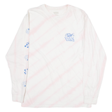 VANS Premium Womens T-Shirt Pink Long Sleeve 90s M