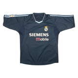 FC 03/04 Real Madrid Football Shirt Mens T-Shirt Blue M