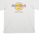 HARD ROCK CAFE Kobenhavn Womens T-Shirt White L