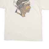 Mens T-Shirt Beige M