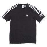 ADIDAS Womens T-Shirt Black XS