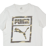 PUMA Mens T-Shirt White S