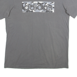ADIDAS Mens T-Shirt Grey M
