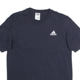 ADIDAS Mens T-Shirt Blue S