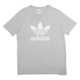 ADIDAS Mens T-Shirt Grey M