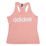 ADIDAS Womens Vest Pink Sleeveless M