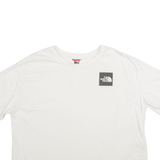 THE NORTH FACE Cropped Womens T-Shirt Cream L