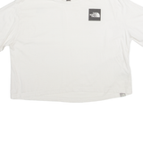 THE NORTH FACE Cropped Womens T-Shirt Cream L