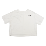 THE NORTH FACE Cropped Womens T-Shirt Cream L