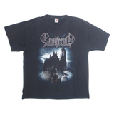 FRUIT OF THE LOOM Mens T-Shirt Black XL