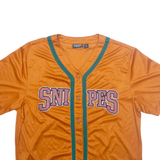 SNIPED Womens T-Shirt Orange L