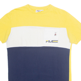 FILA Mens T-Shirt Blue XS