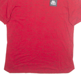 KAPPA Mens T-Shirt Red L
