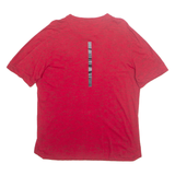 KAPPA Mens T-Shirt Red L