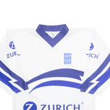 ZURICH Ice Hockey Mens T-Shirt White V-Neck S