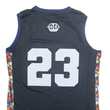 Fiba World Cup Mens Vest Black Sleeveless V-Neck L