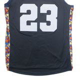 Fiba World Cup Mens Vest Black Sleeveless V-Neck L