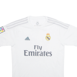 ADIDAS Real Madrid CF Mens Football Shirt T-Shirt White M
