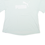 PUMA Womens T-Shirt Blue UK 10