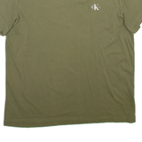 CALVIN KLEIN JEANS Mens T-Shirt Green M