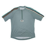 RIFF & RAFF Cycling Mens Jersey Grey 1/4 Zip L