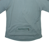 RIFF & RAFF Cycling Mens Jersey Grey 1/4 Zip L