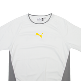 PUMA FC Laufen Mens Football Shirt Jersey White L