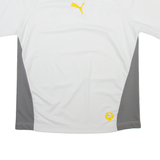PUMA FC Laufen Mens Football Shirt Jersey White L