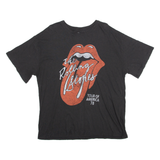 Rolling Stones Band Womens Band T-Shirt Black 70s 2XL