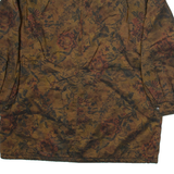 FORECASTER Mens Jacket Brown Floral M
