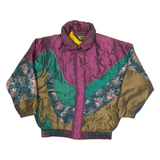 BEVERLY HILLS BLUES Womens Jacket Purple Colourblock S