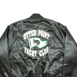 SPORTSMASTER Otter Point Yacht Club Mens Shell Jacket Black Nylon L