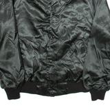 WEST ARK Mens Bomber Jacket Black Nylon M