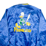 DUNBROOK 50th Anniversary Peerless Mens Bomber Jacket Blue Nylon XL