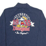 DISNEY Mens Fleece Jacket Blue M
