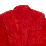 ST JOHNS BAY Mens Jacket Red Leather L