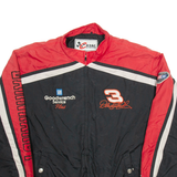 CHASE AUTHENTICS EARNHARDT Nascar Mens Jacket Black Nylon USA L