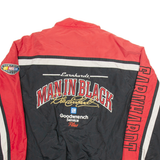 CHASE AUTHENTICS EARNHARDT Nascar Mens Jacket Black Nylon USA L