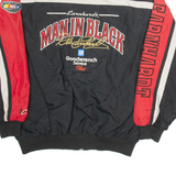 CHASE AUTHENTICS EARNHARDT Nascar Mens Jacket Black Nylon USA L