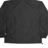 CHAMPION Point Quest Education Mens Shell Jacket Black Hooded L